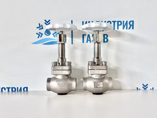 Вентиль криогенный проходной с средним штоком DJ-25P (AIRMASS)