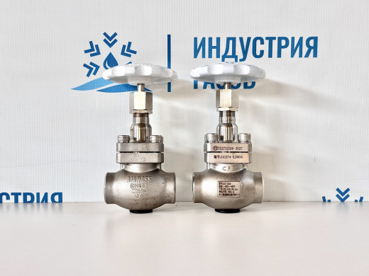 Вентиль криогенный проходной с коротким штоком DJ-25G (AIRMASS)