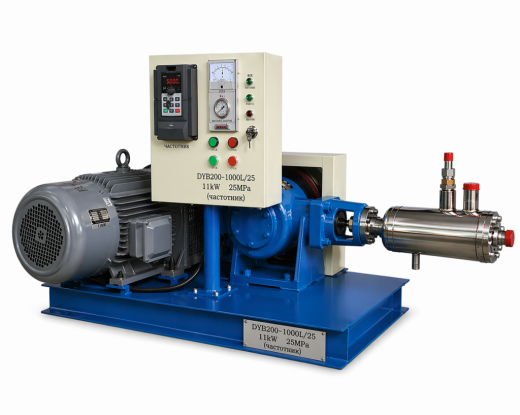 Криогенный насос с вакуумной рубашкой для заправки баллонов 11 KW 25 МПа (частотник)