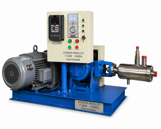 Криогенный насос с вакуумной рубашкой для заправки баллонов 7.5 KW 25 МПа (частотник)